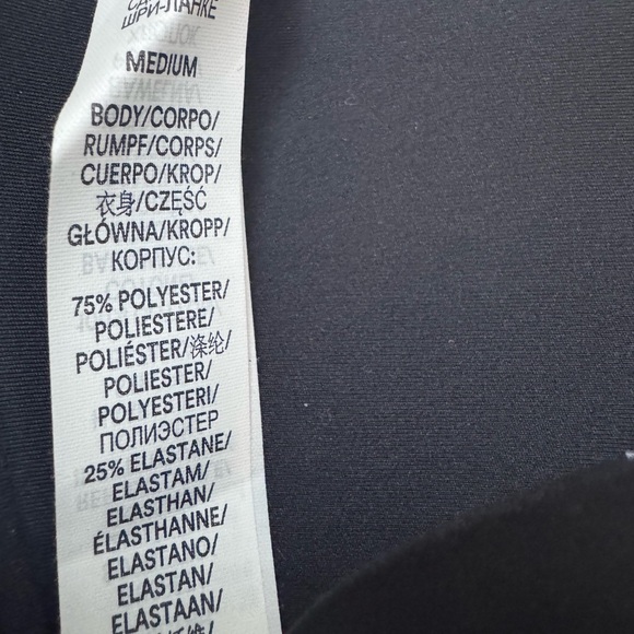 Savage x Fenty Hotline High Waist Leggings Black Caviar Pink Medium NEW NWT - Picture 5 of 10